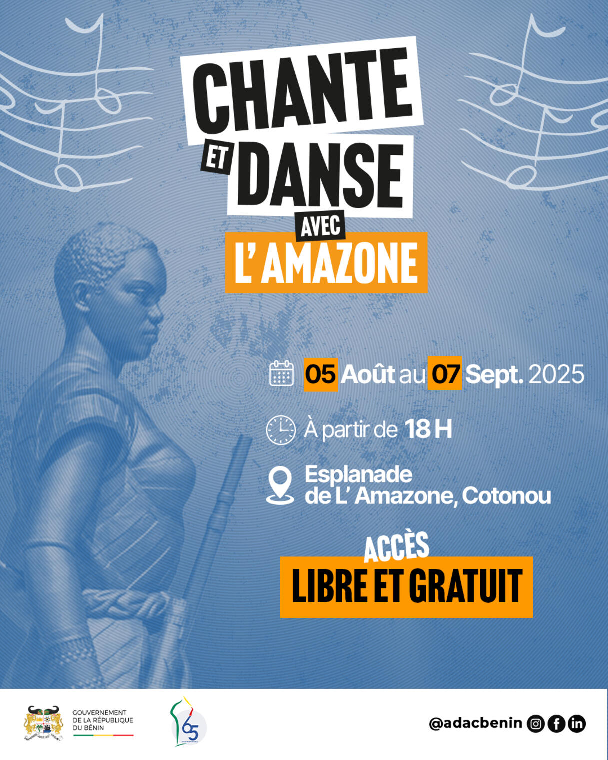 3ème édition de « Chante et Danse avec l'Amazone » : Top, c'est parti !